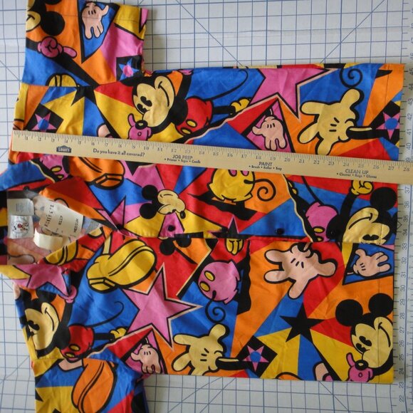 Vintage 90s Disney Mickey & Co Button Up Shirt  Mickey Mouse Men’s Medium M NWT - Picture 5 of 12